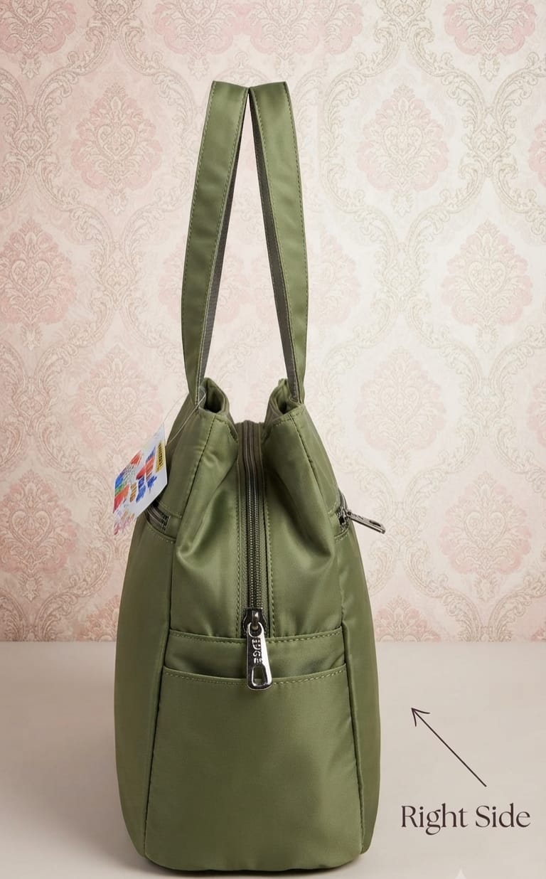 Edge Pure Sarteene Waterproof Shopping Bags for Market, Shopping, Lunch & Shoulder Bag Use