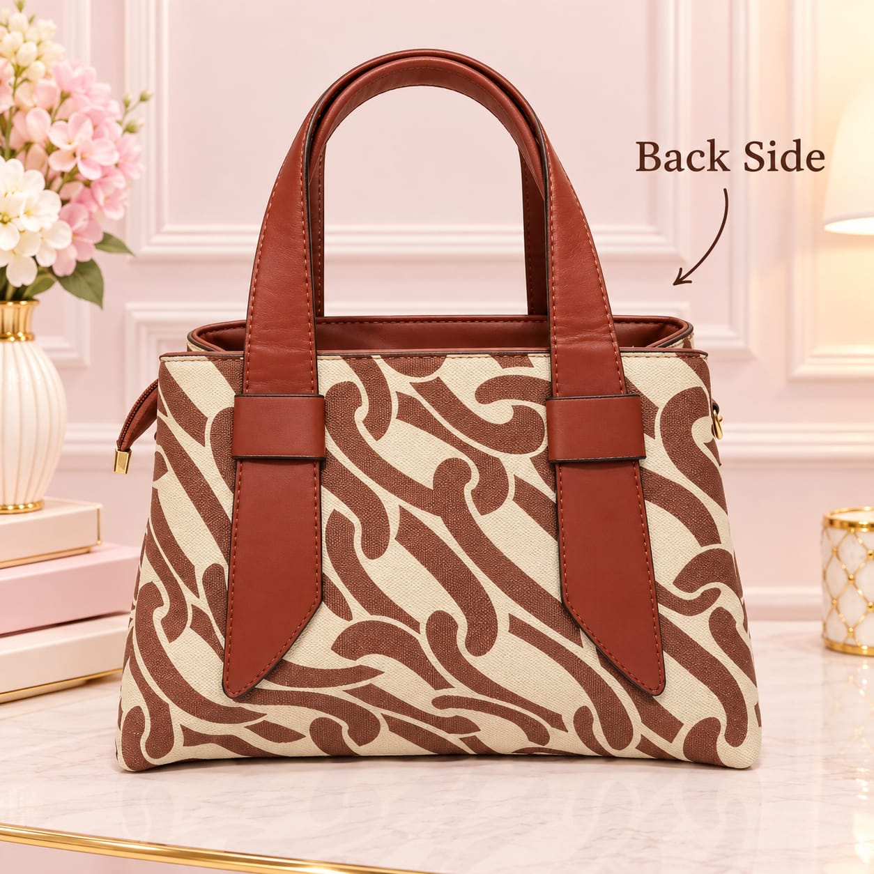 Imported Elegant PU Party Bag Handbags for Any Occasion with 3 Compartments