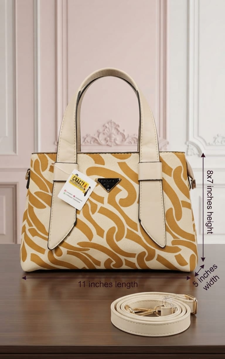 Imported Elegant PU Party Bag Handbags for Any Occasion with 3 Compartments