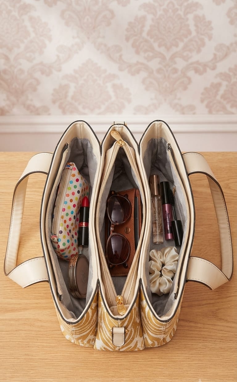 Imported Elegant PU Party Bag Handbags for Any Occasion with 3 Compartments