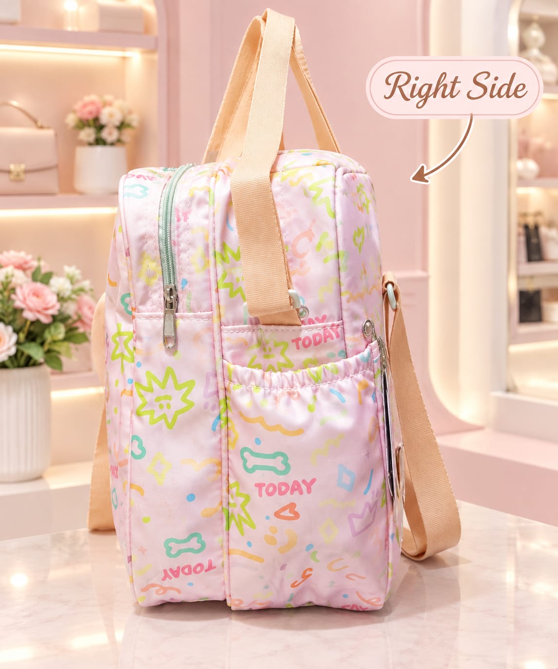 Edge Heavy Sarteene Waterproof Baby Bags Mother Bag for Kids Accessories