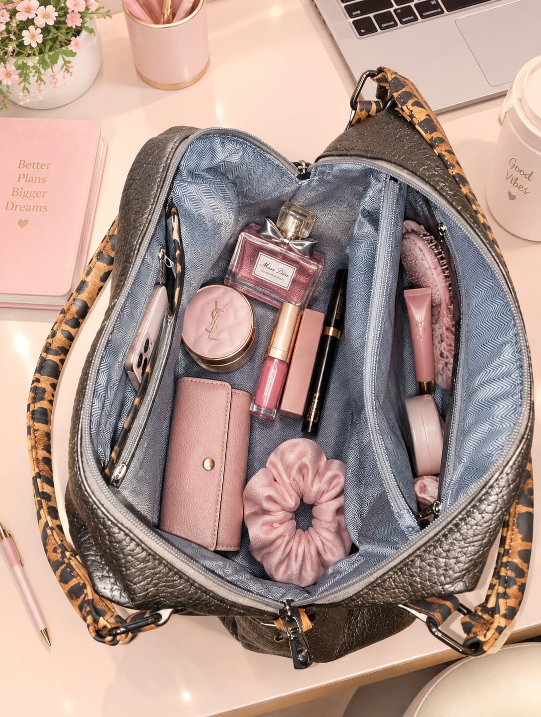 Brilliant Lady Soft PU Tote Bags Office Bags Trip Bags for Any Occasion