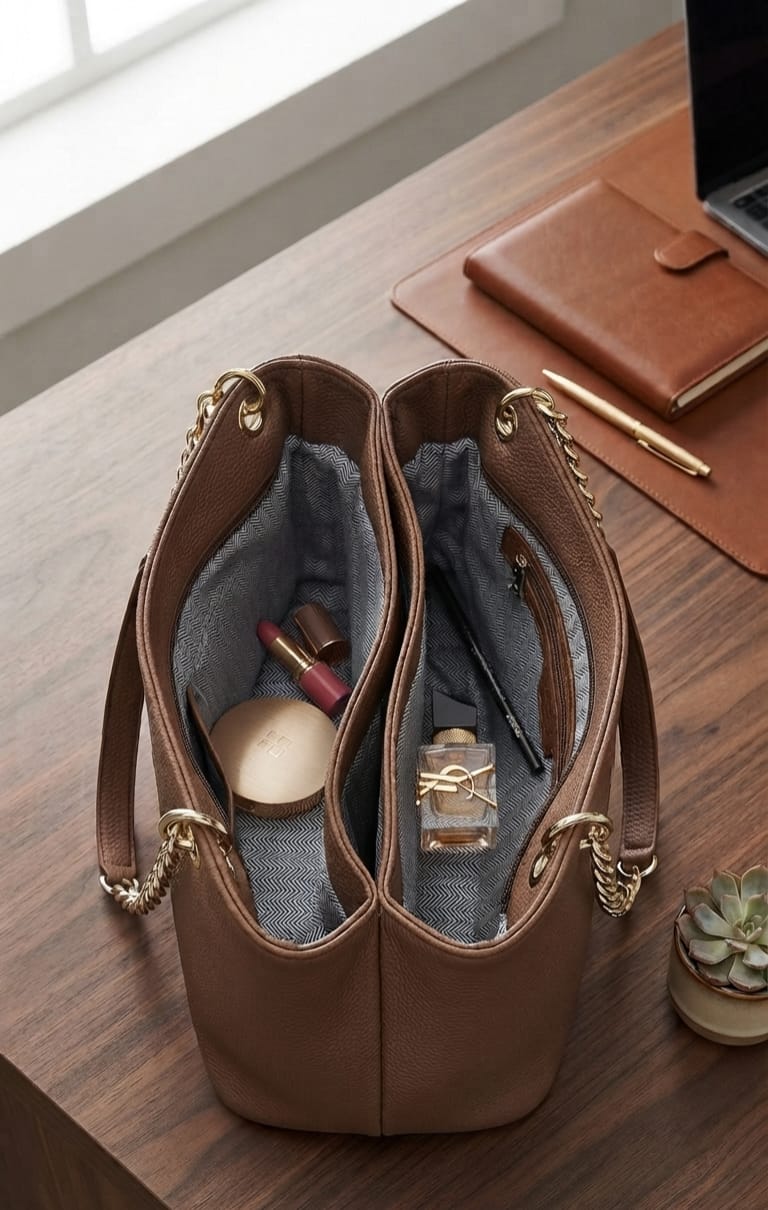 Brilliant Lady Soft PU Tote Bags Office Bags Trip Bags for Any Occasion