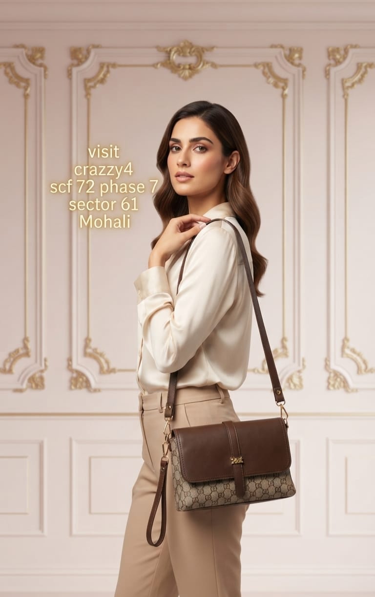 Imported High Quality PU Sling Bags Side Bags for Women | 2-Compartment Crossbody Bag with Flap Closure