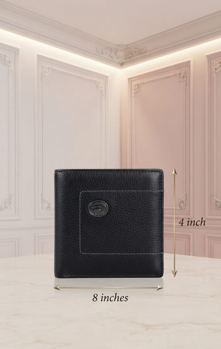 ELIANCE Pure Leather Book Style Men Leather Wallet for Cash, Cards & Coins