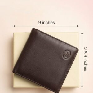 ELIANCE Pure Leather Men Leather Wallet for Cash, Cards & Coins