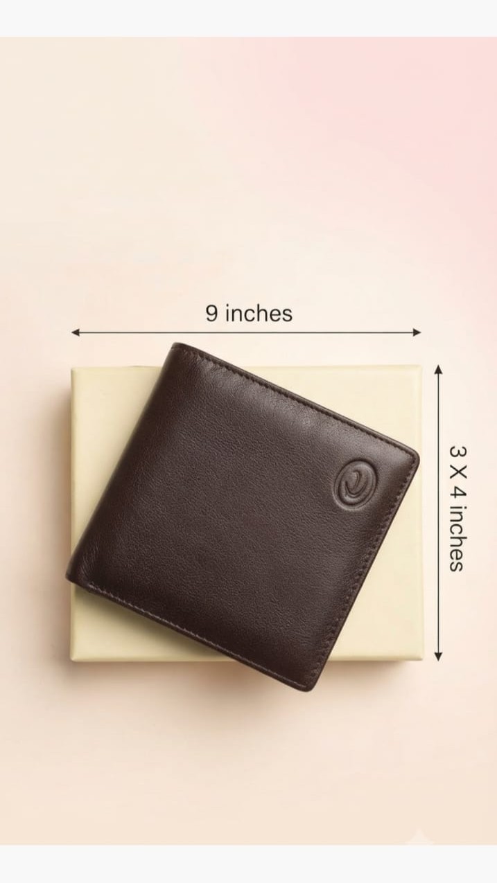 ELIANCE Pure Leather Men Leather Wallet for Cash, Cards & Coins