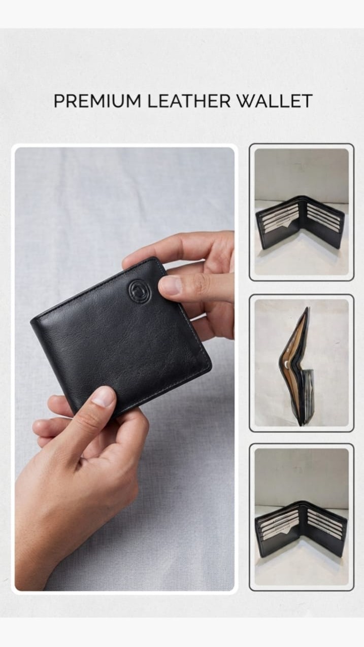 ELIANCE Pure Leather Men Leather Wallet for Cash, Cards & Coins