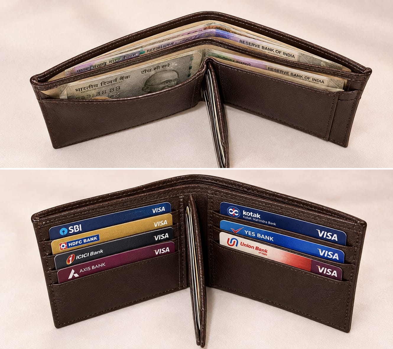 ELIANCE Pure Leather Men Leather Wallet for Cash, Cards & Coins