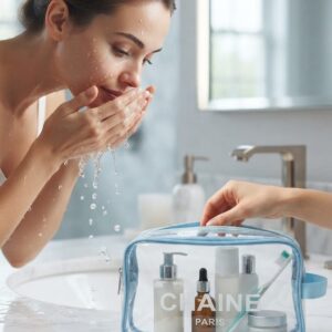 Chaine Transit Makeup Kit for Women | Travel Cosmetics & Accessories Organizer Pouch