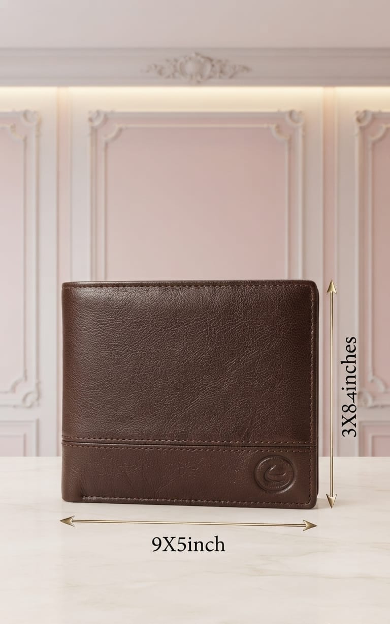 ELIANCE Pure Leather Men Leather Wallet for Cash, Cards & Coins