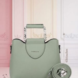 Treasure Soft PU HAND bag WITH long STRING for Cash, Cards, Coins, Mobile & Wallet
