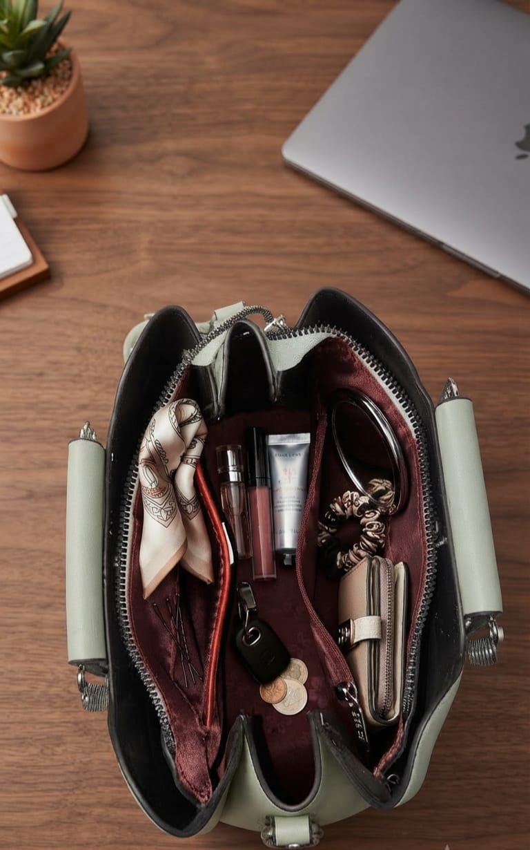 Treasure Soft PU HAND bag WITH long STRING for Cash, Cards, Coins, Mobile & Wallet