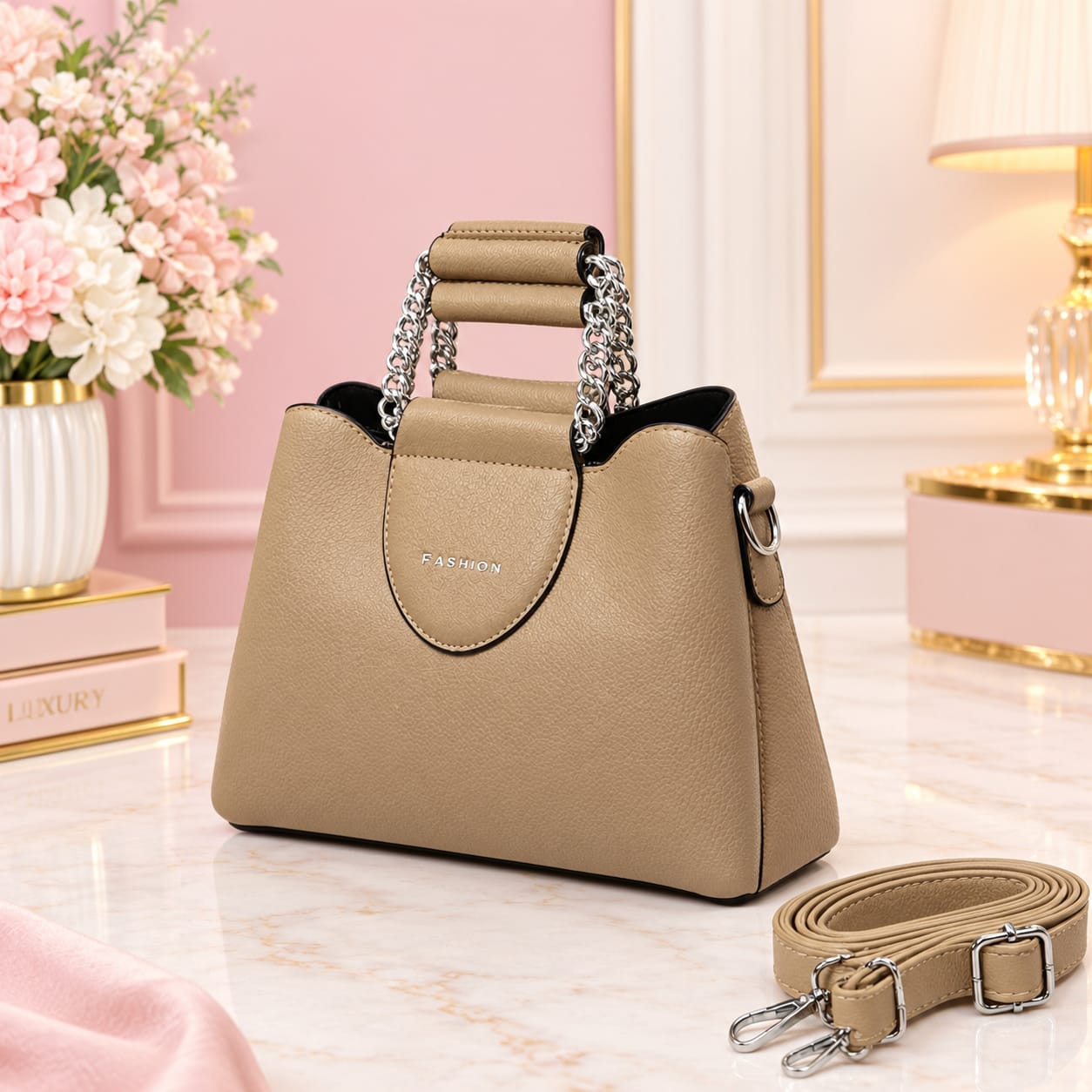 Treasure Soft PU HAND bag WITH long STRING for Cash, Cards, Coins, Mobile & Wallet
