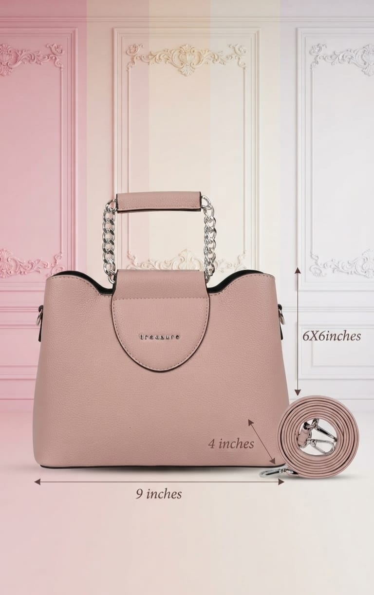 Treasure Soft PU HAND bag WITH long STRING for Cash, Cards, Coins, Mobile & Wallet