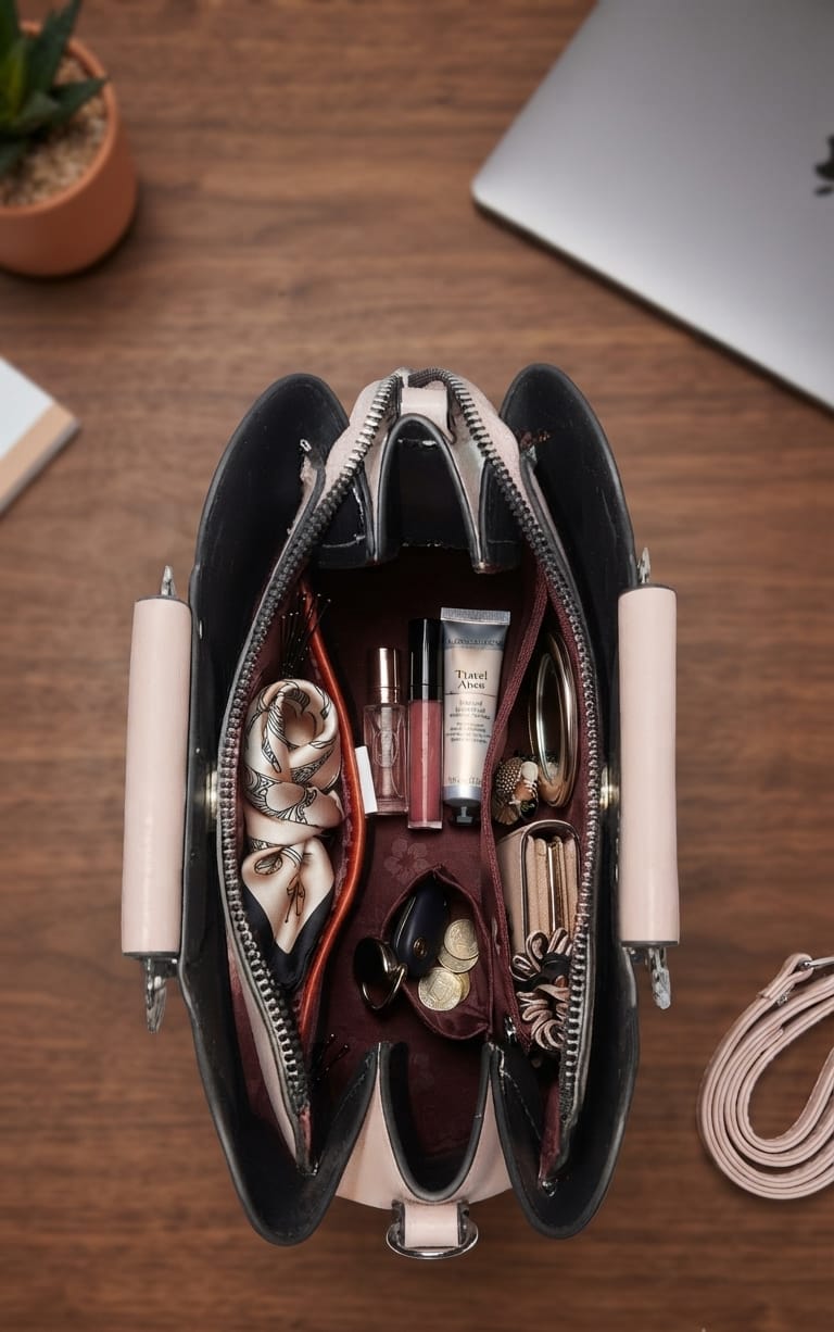 Treasure Soft PU HAND bag WITH long STRING for Cash, Cards, Coins, Mobile & Wallet