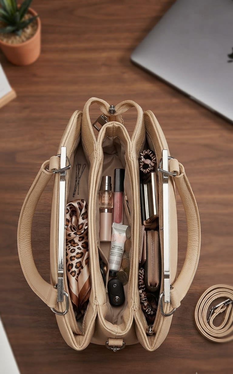 Fashion & Bags Soft PU HAND bag WITH long STRING for Cash, Cards, Coins, Mobile & Wallet