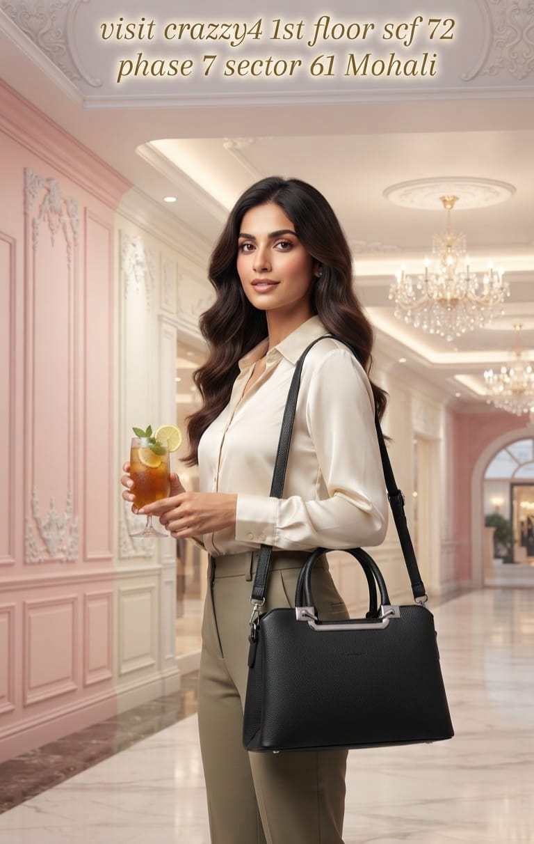 Fashion & Bags Soft PU HAND bag WITH long STRING for Cash, Cards, Coins, Mobile & Wallet