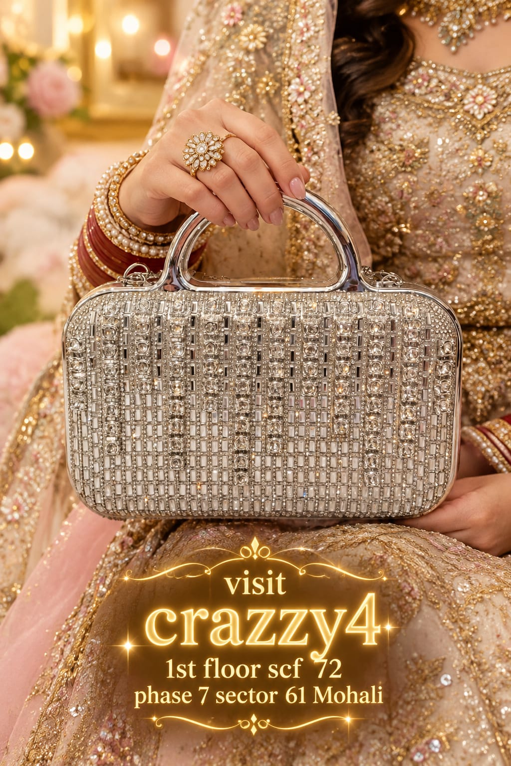 Imported Soft PU Party Clutch for Cash, Cards, Coins, Mobile & Wallet
