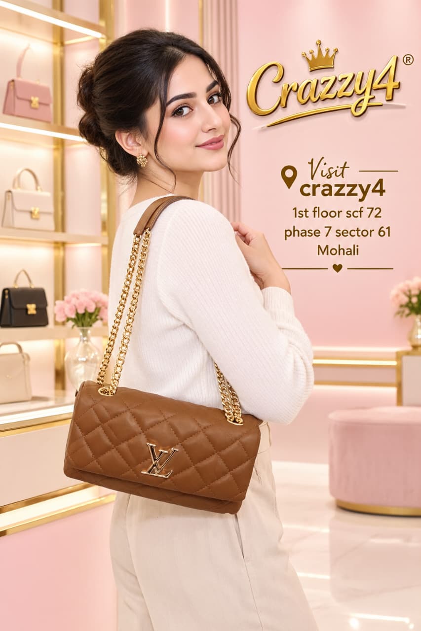 Imported High Quality PU Sling Bag for Party & Daily Use