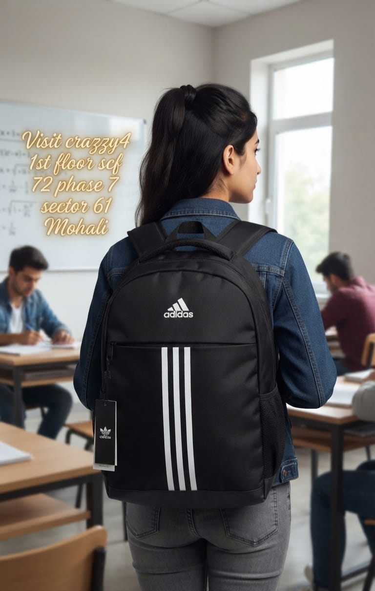 Imported High Quality PU Backpack for School & College