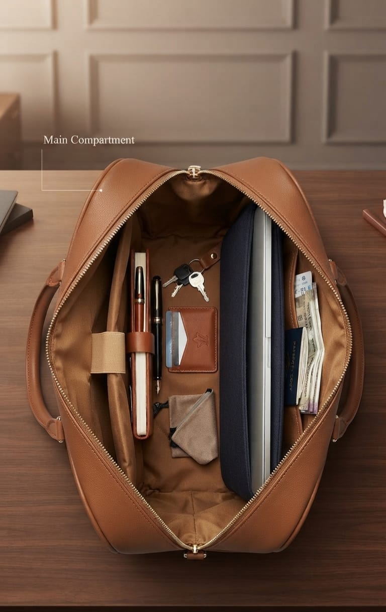 Magnolia High Quality PU Office Bag for College, Office & Travel