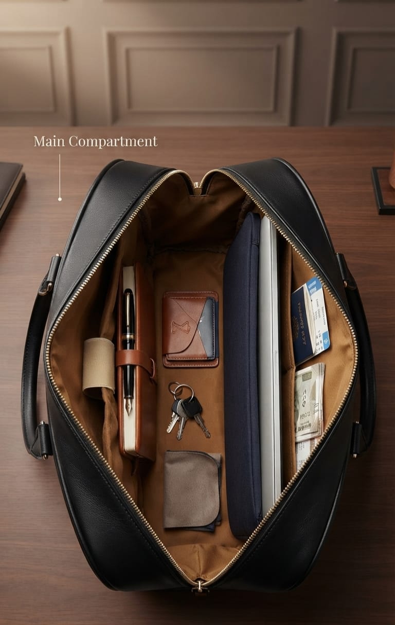 Magnolia High Quality PU Office Bag for College, Office & Travel