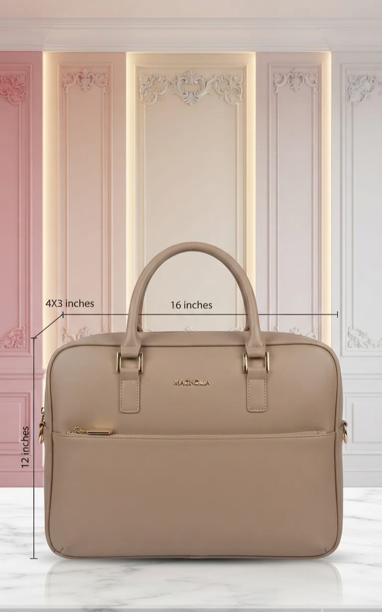 Magnolia High Quality PU Office Bag for College, Office & Travel