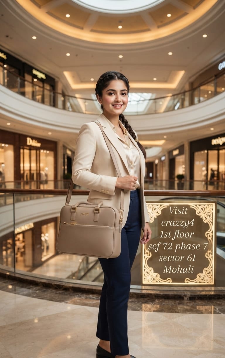 Magnolia High Quality PU Office Bag for College, Office & Travel