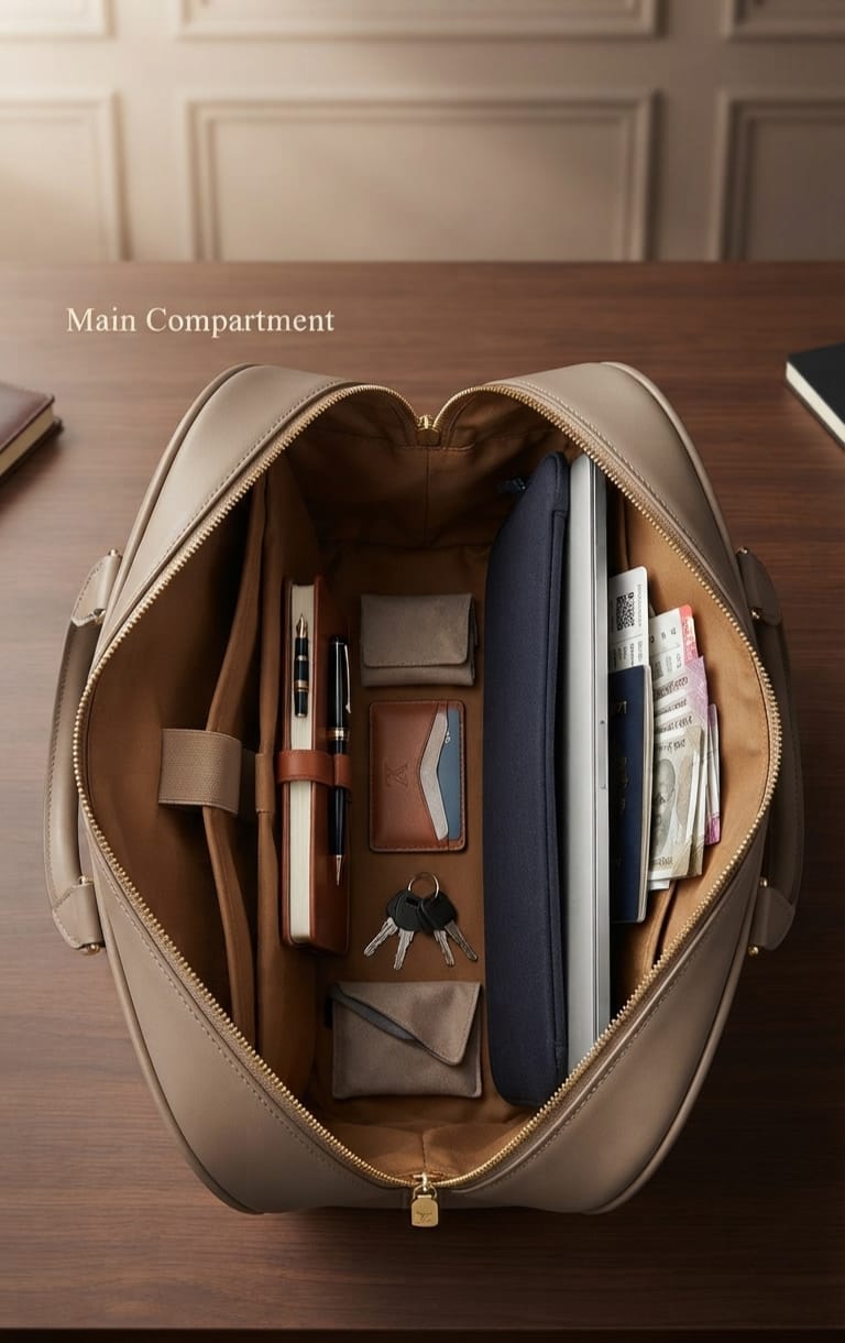 Magnolia High Quality PU Office Bag for College, Office & Travel