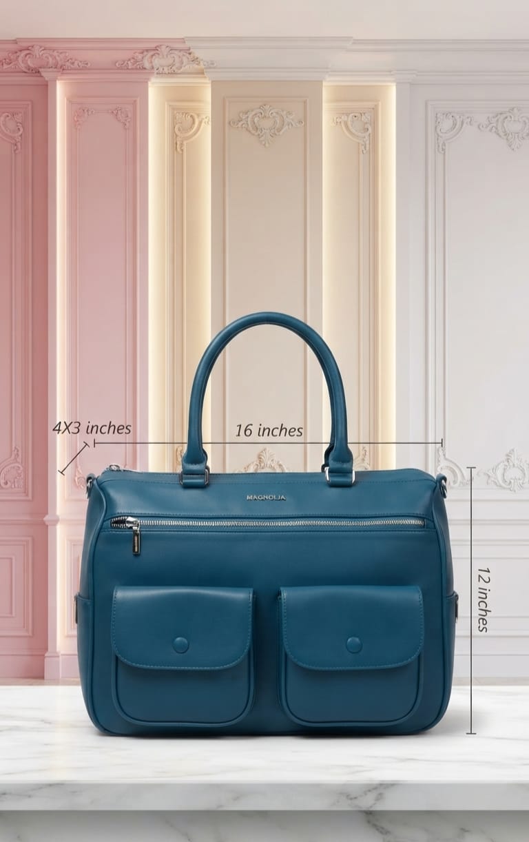 Magnolia High Quality PU Office Bag for College, Office & Travel